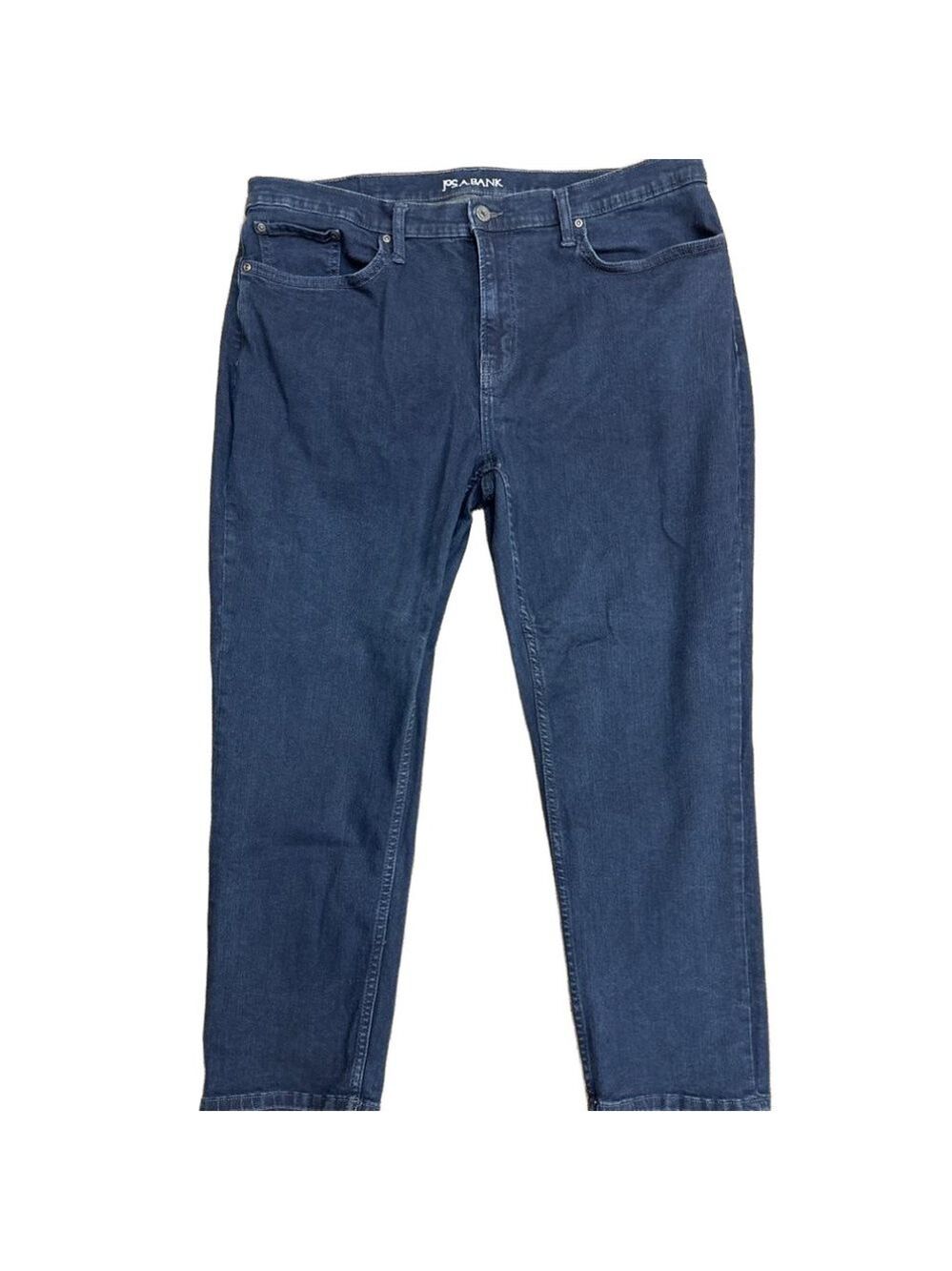 Men’s Jos A Bank Navy Blue Tailored Fit Jeans 40x29